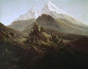 Caspar David Friedrich Watzmann by Friedrich Spain oil painting artist
